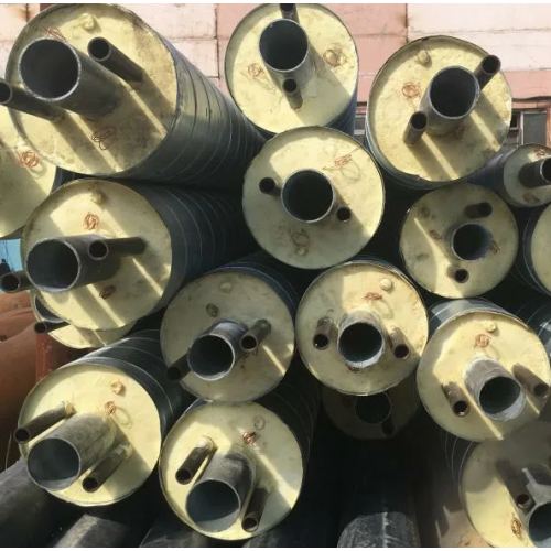 Труба в ППУ изоляции со спутником в полиэтиленовой оболочке тип 1 Ст20 Ду32 114х5 мм ГОСТ 8732-78